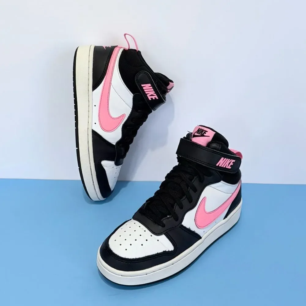Nike Kids' Grade School Court Borough Mid 2 Sneakers Size Juniors 5Y - Picture 3 of 16